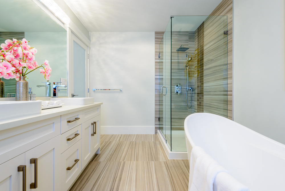custom shower for your master bath reno