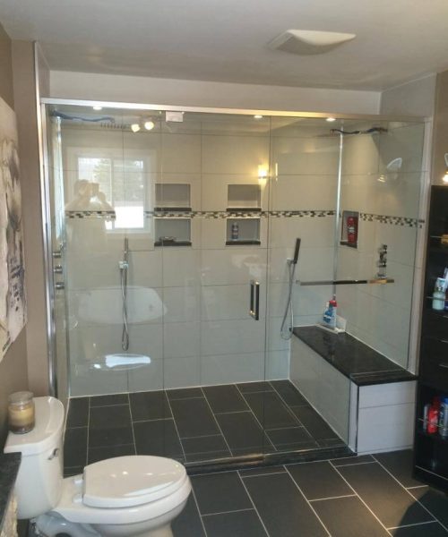 Glass shower