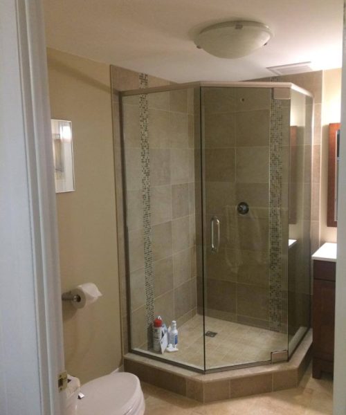 Glass shower