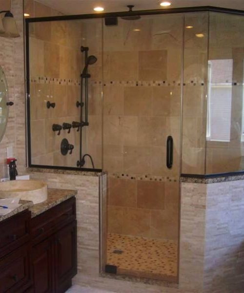 Glass shower