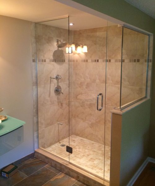 Glass shower